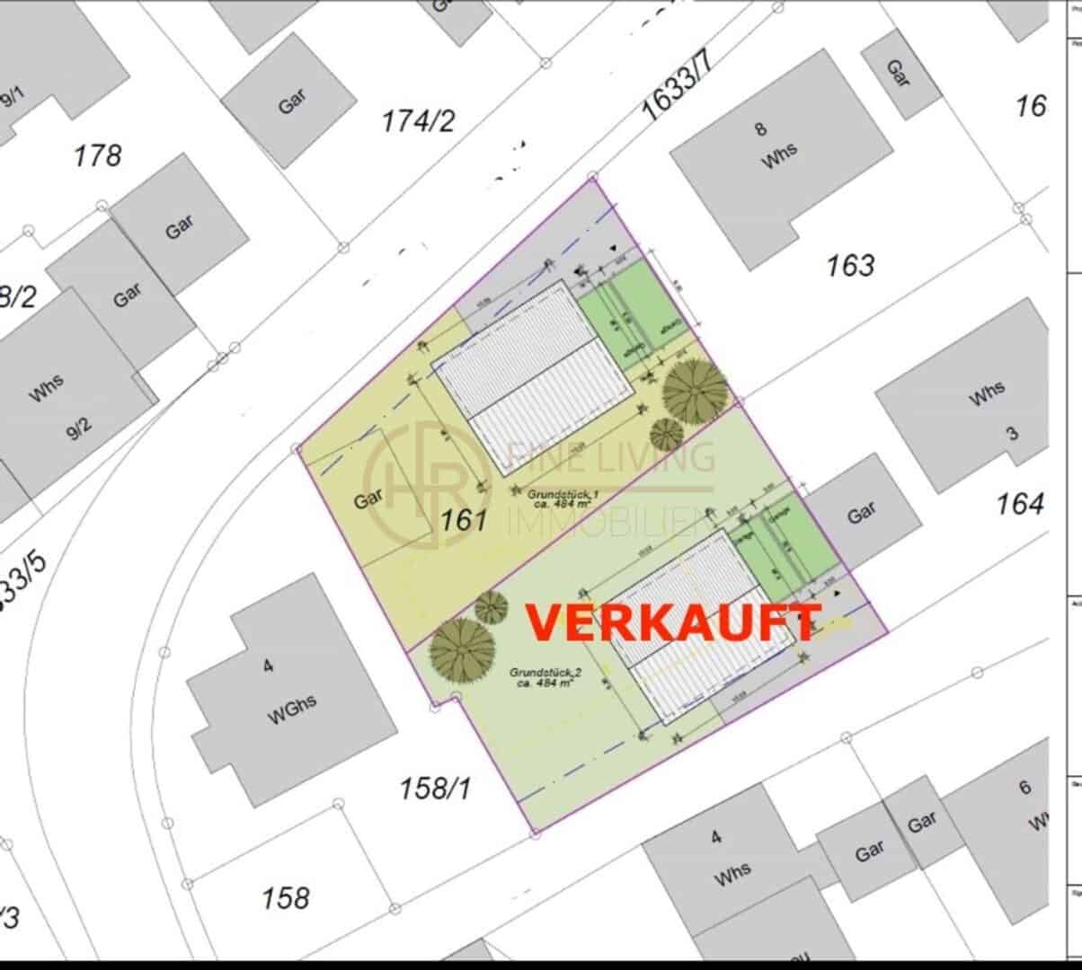 lageplan / trennung