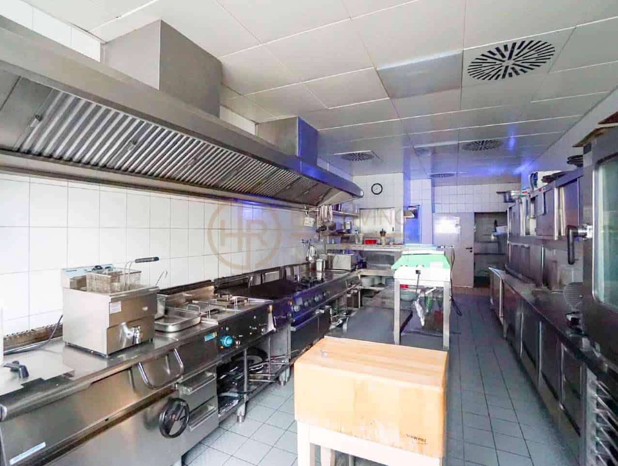 Professionelle Restaurantküche