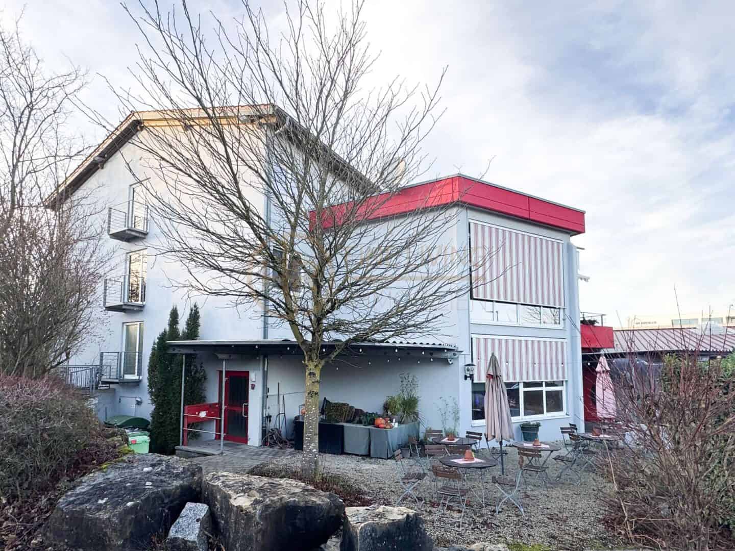 Außenansicht Sommerterrasse
